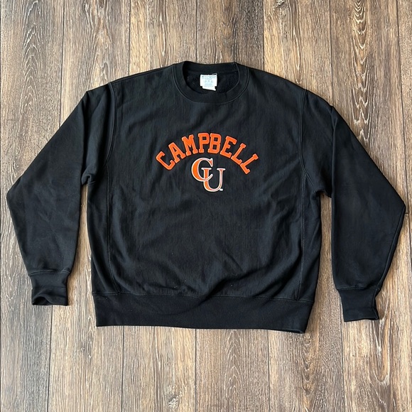 Champion Sweaters Campbell University Champion Reverse Weave